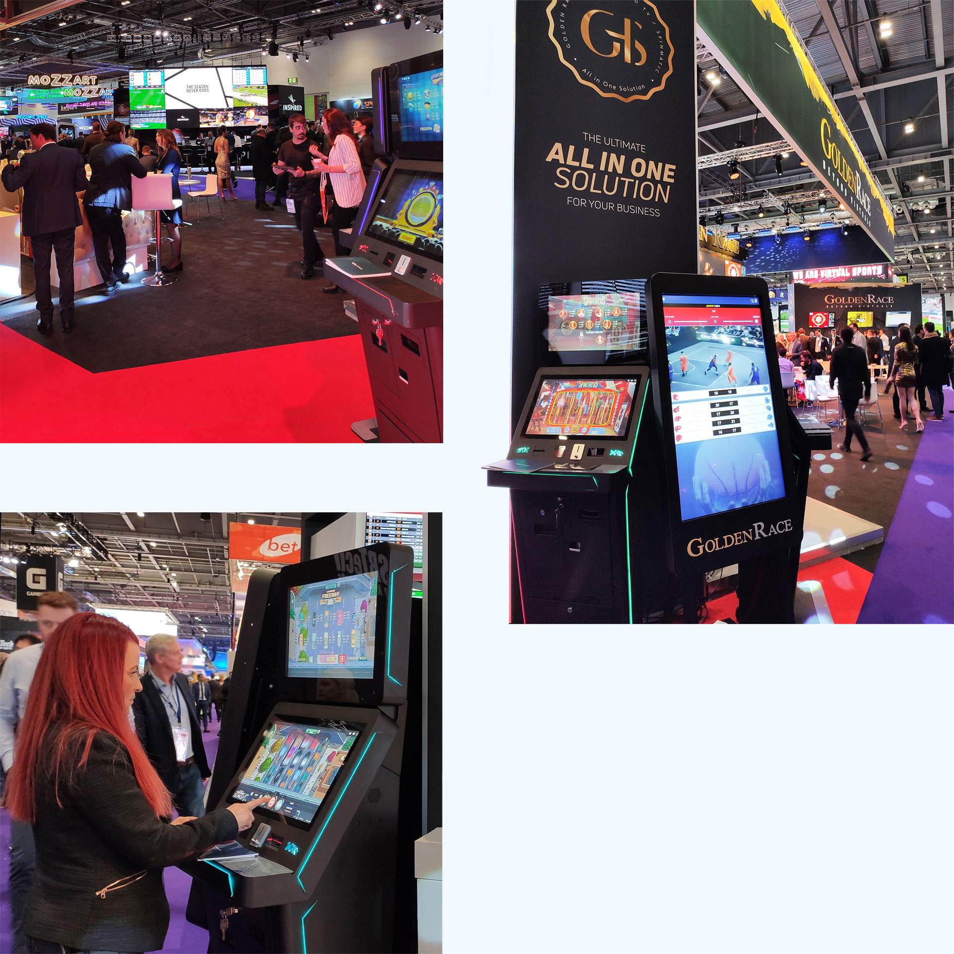 VRTech exhibited its latest gaming machines at ICE London 2020